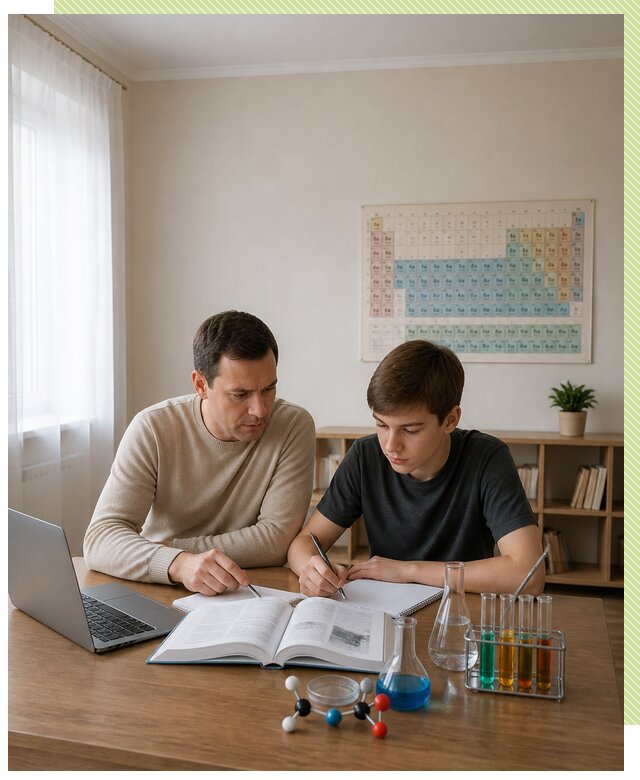 Репетитор по химии 8 класс в Баксане по цене от 1212 р. | Репетитор-Бкс